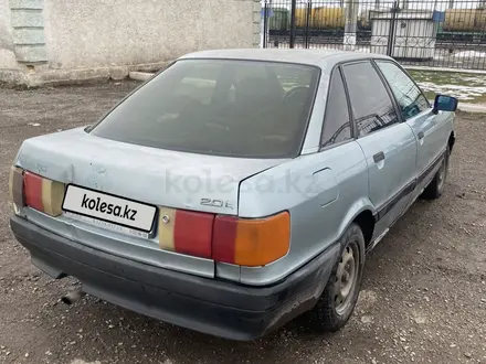 Audi 80 1991 года за 700 000 тг. в Кулан – фото 5