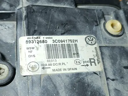 Фары 2шт XENON VW Passat B6 Volkswagen Фольксваген Пассат Б6 Ксенон за 80 000 тг. в Караганда – фото 9
