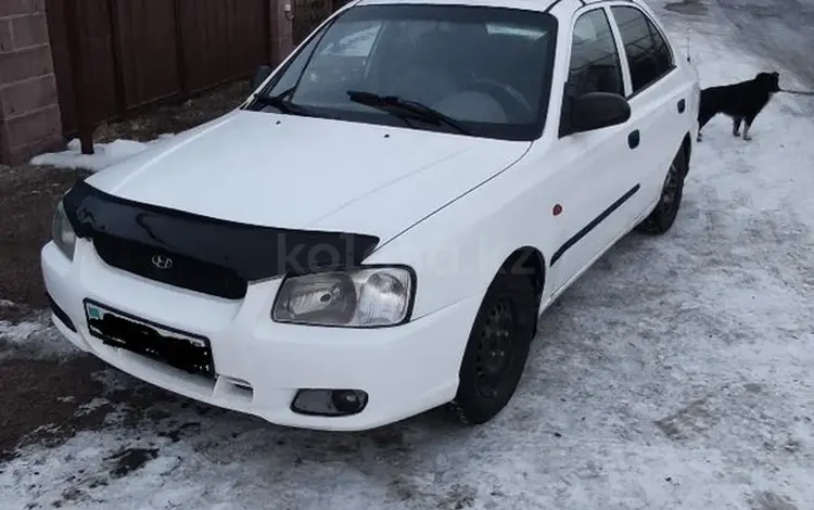 Hyundai Accent 2002 годаүшін650 000 тг. в Алматы