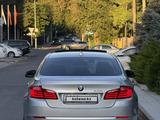 BMW 528 2013 года за 9 500 000 тг. в Шымкент – фото 4
