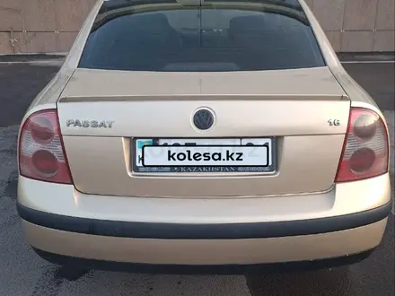 Volkswagen Passat 2003 года за 2 100 000 тг. в Астана – фото 5