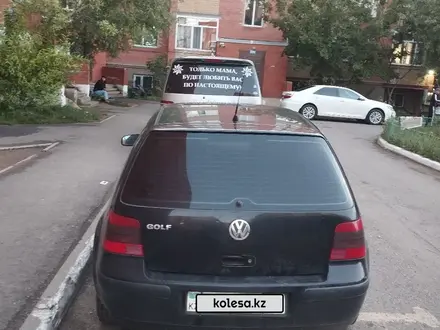 Volkswagen Golf 2000 года за 1 500 000 тг. в Астана – фото 3