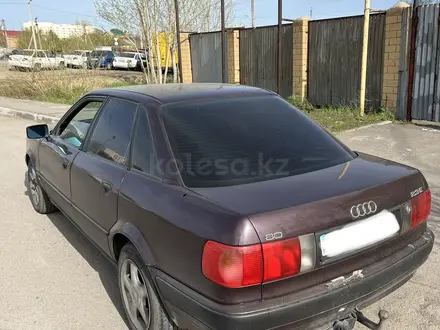 Audi 80 1993 года за 1 250 000 тг. в Астана – фото 3