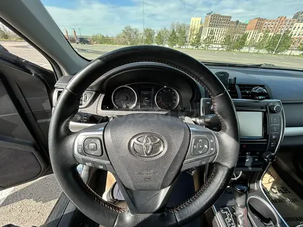 Toyota Camry 2015 года за 10 500 000 тг. в Астана – фото 10