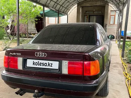 Audi 100 1991 года за 1 250 000 тг. в Шымкент – фото 2