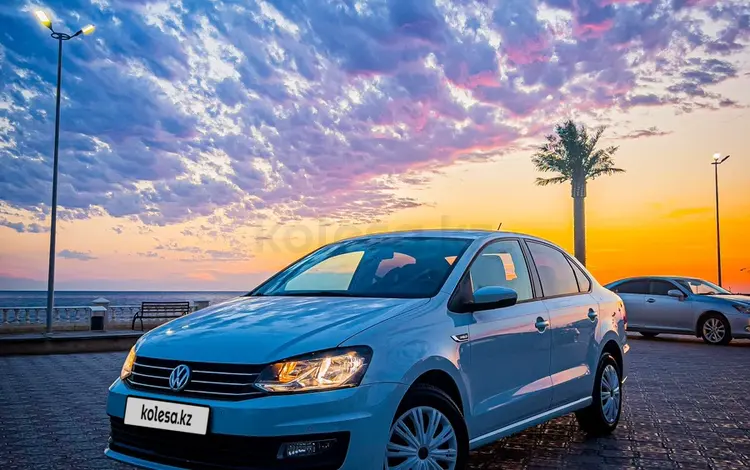 Volkswagen Polo 2019 года за 8 600 000 тг. в Актау