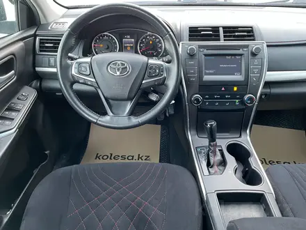 Toyota Camry 2017 года за 11 430 000 тг. в Астана – фото 11