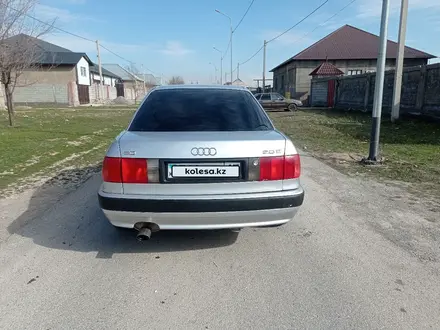 Audi 80 1994 года за 1 795 000 тг. в Шымкент – фото 3
