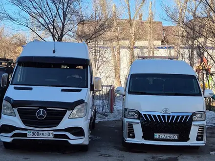 Аренда заказ прокат микроавтобуса автобуса пассажирские перевозки в Астана