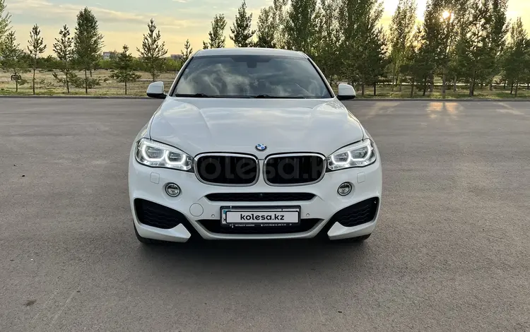 BMW X6 2017 года за 25 000 000 тг. в Астана