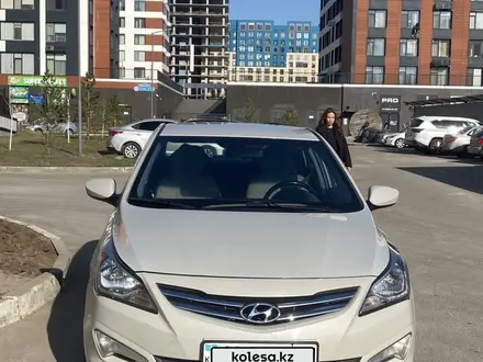 Hyundai Accent 2015 года за 6 000 000 тг. в Астана – фото 2