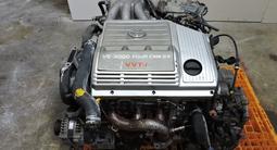 Мотор 1MZ-fe lexus rx300 (лексус рх300) 3.0 л Двигатель лексус Двигатель L за 107 600 тг. в Алматы – фото 2