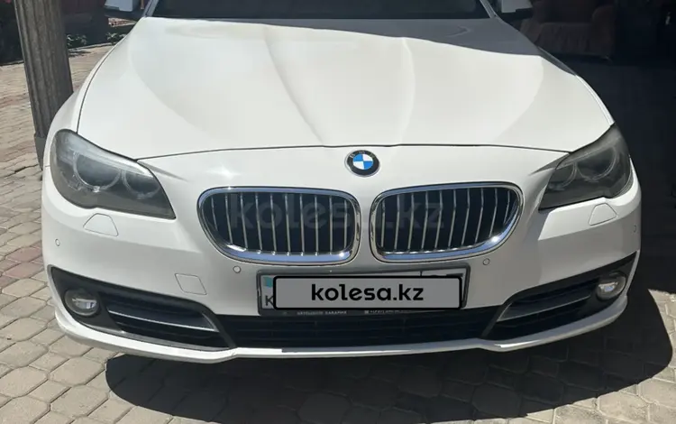 BMW 528 2014 годаүшін10 300 000 тг. в Алматы
