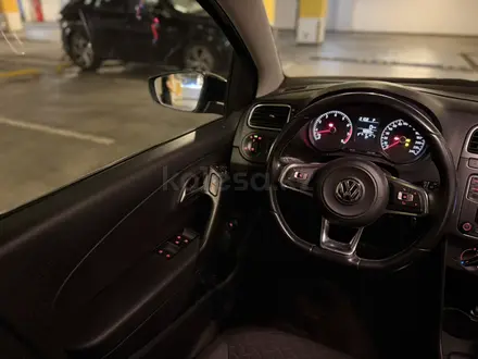 Volkswagen Polo 2018 года за 5 600 000 тг. в Алматы – фото 11
