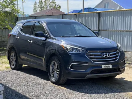 Hyundai Santa Fe 2018 года за 6 000 000 тг. в Актобе – фото 4