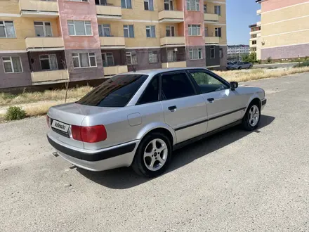 Audi 80 1991 года за 1 350 000 тг. в Тараз – фото 4