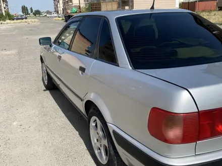Audi 80 1991 года за 1 350 000 тг. в Тараз – фото 6