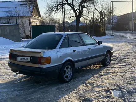 Audi 80 1990 года за 600 000 тг. в Шымкент – фото 3