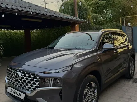 Hyundai Santa Fe 2021 года за 15 500 000 тг. в Алматы – фото 4