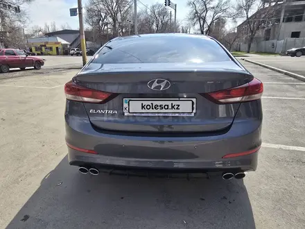 Hyundai Elantra 2018 года за 8 300 000 тг. в Тараз – фото 7