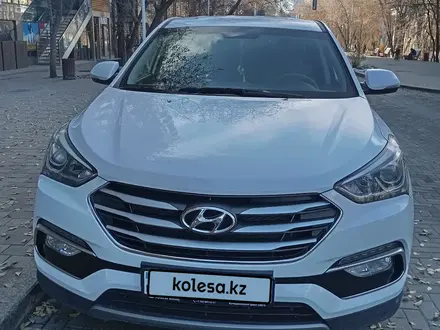 Hyundai Santa Fe 2018 года за 11 500 000 тг. в Алматы – фото 2