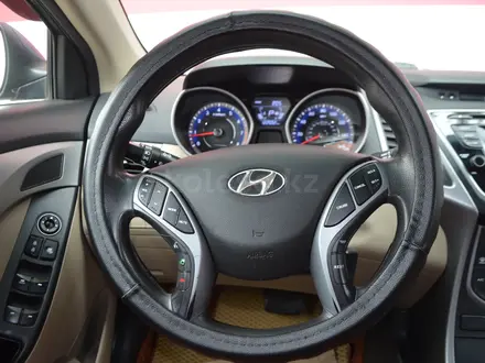 Hyundai Elantra 2015 года за 6 000 000 тг. в Актобе – фото 12