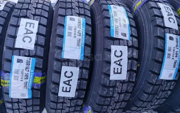 7.00R16 LT-14PR TR690 118/116K за 56 200 тг. в Алматы