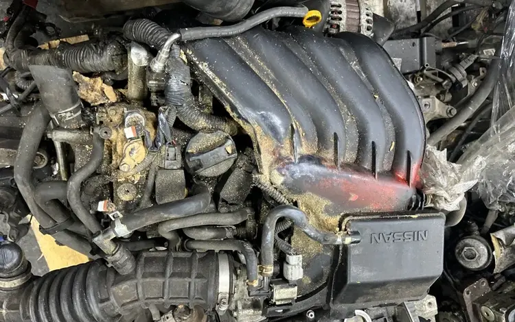 Двигатель HR16 1.6 литр Nissanүшін400 000 тг. в Астана