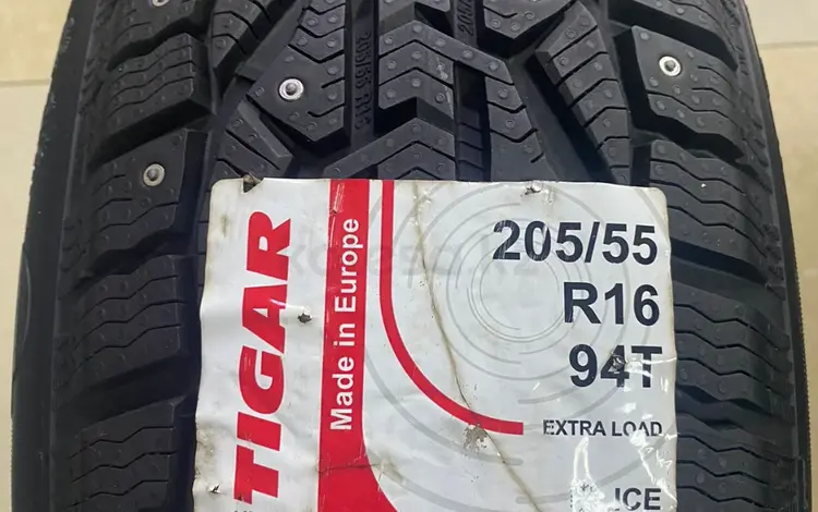 205/55 R16 Tigar Ice 94T (шип)for31 000 тг. в Уральск