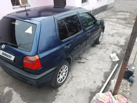 Volkswagen Golf 1994 года за 1 300 000 тг. в Кентау – фото 6