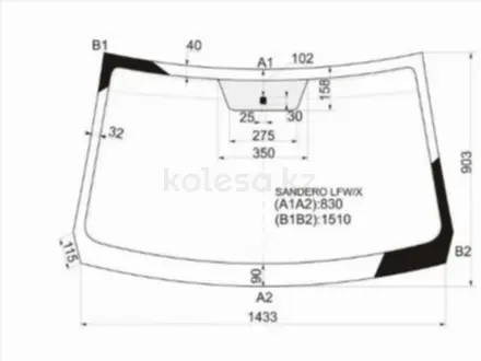 Стекло лобовое за 24 450 тг. в Астана