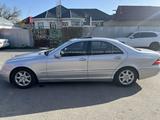 Mercedes-Benz S 320 2000 года за 5 000 000 тг. в Тараз – фото 4