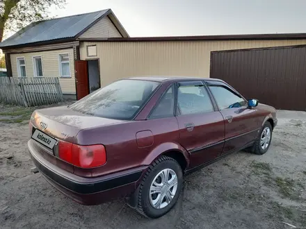 Audi 80 1992 года за 1 750 000 тг. в Мамлютка – фото 15