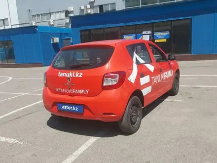 Renault Sandero 2018 года за 2 490 000 тг. в Алматы – фото 3