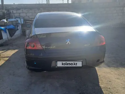 Peugeot 407 2006 года за 2 200 000 тг. в Актау – фото 9