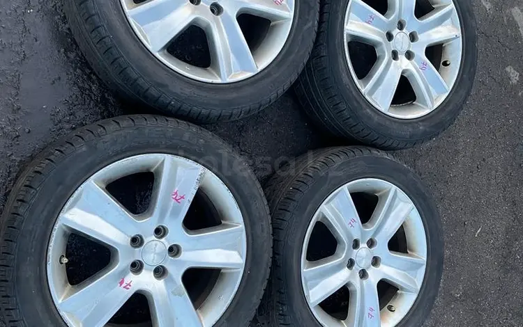 Резина от Subaru BP9 Pireli 215 55 R17 2016г лето за 250 000 тг. в Алматы