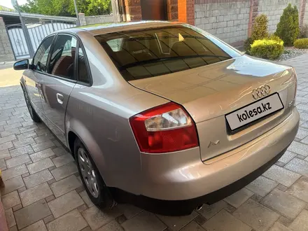 Audi A4 2002 года за 3 200 000 тг. в Алматы – фото 3