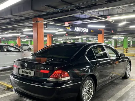 BMW 745 2005 года за 3 900 000 тг. в Алматы – фото 5