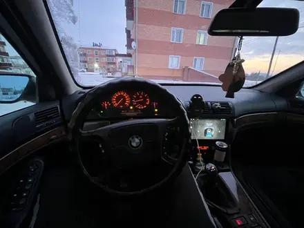 BMW 528 1997 года за 3 150 000 тг. в Кокшетау – фото 11
