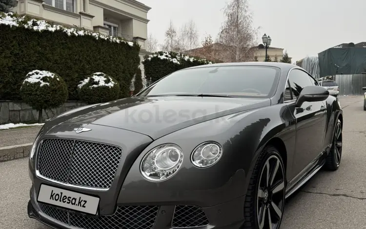 Bentley Continental GT 2012 года за 36 500 000 тг. в Алматы