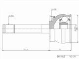Шрус наружный, граната наружная за 50 650 тг. в Караганда