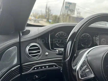 Mercedes-Benz S 500 2016 года за 30 000 000 тг. в Алматы – фото 10