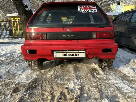 Honda Civic 1988 года за 800 000 тг. в Алматы – фото 6