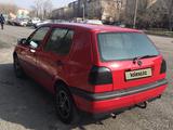 Volkswagen Golf 1992 годаүшін1 380 000 тг. в Тараз – фото 5