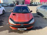 Peugeot 206 2001 года за 1 900 000 тг. в Астана – фото 2