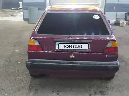 Volkswagen Golf 1991 года за 850 000 тг. в Тараз – фото 4