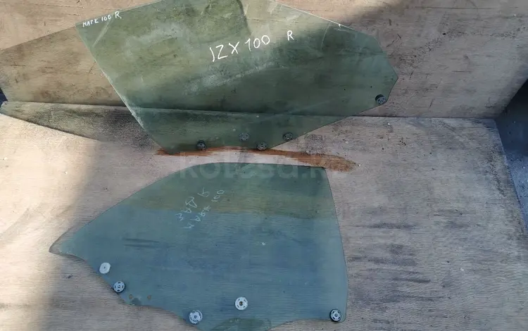 Стекло двери на Toyota Mark II JZX100 переднее заднее, из Японии за 10 000 тг. в Алматы