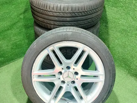 Оригинальные разноширокие диски R17 AMG Mercedes Benzүшін300 000 тг. в Алматы – фото 2