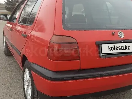 Volkswagen Golf 1992 года за 1 650 000 тг. в Талдыкорган – фото 2