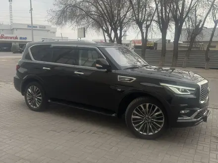 Infiniti QX80 2018 года за 21 000 000 тг. в Алматы – фото 2